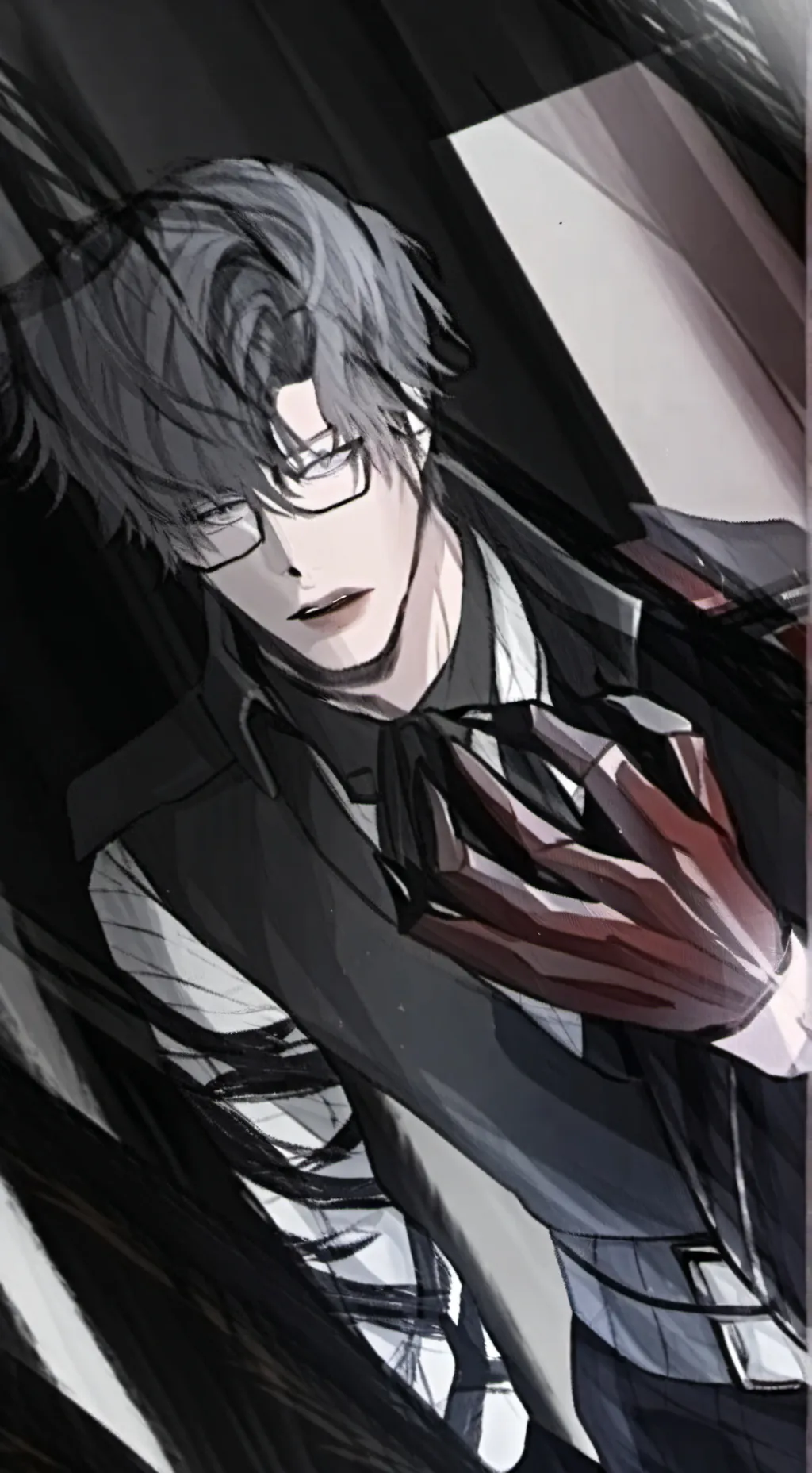 ai character: Levi Vinbrown background