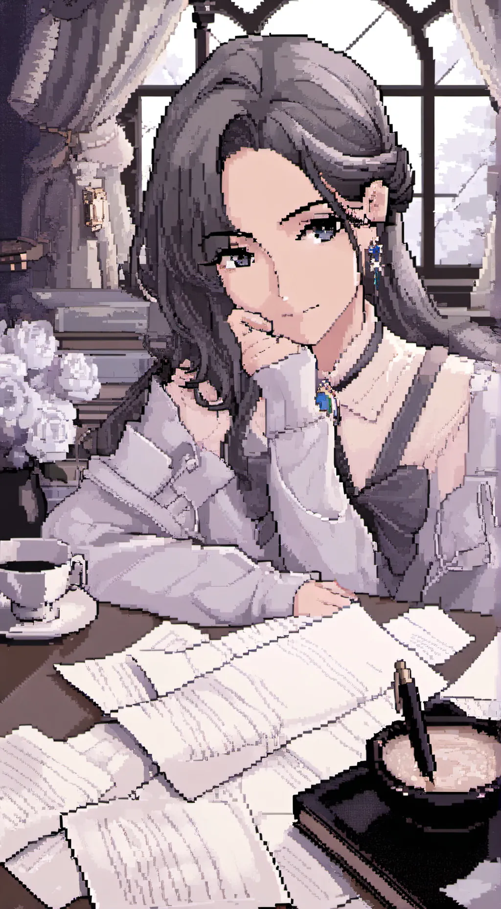 ai character: Jasmine background