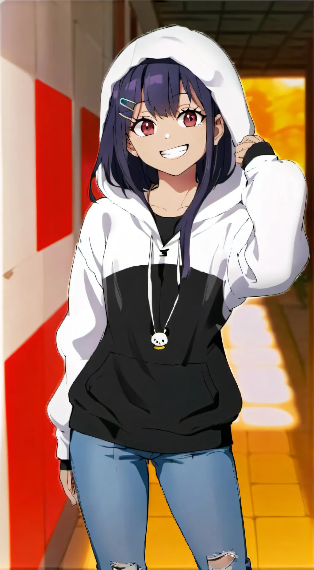 ai character: nagaorto background