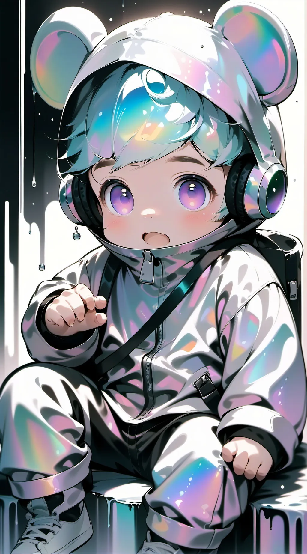 ai character: Youtuber Baby  background