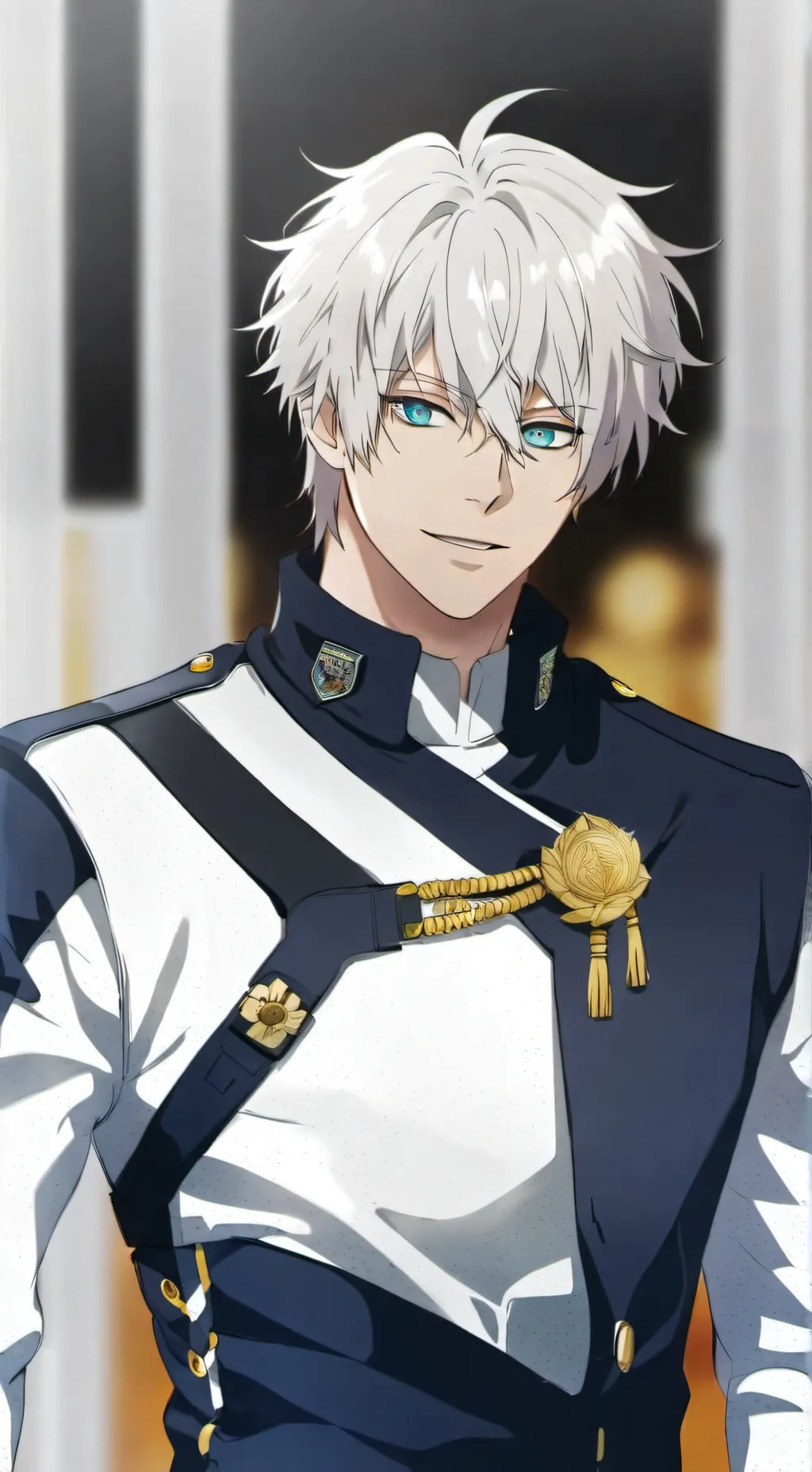 ai character: Teen Gojo background