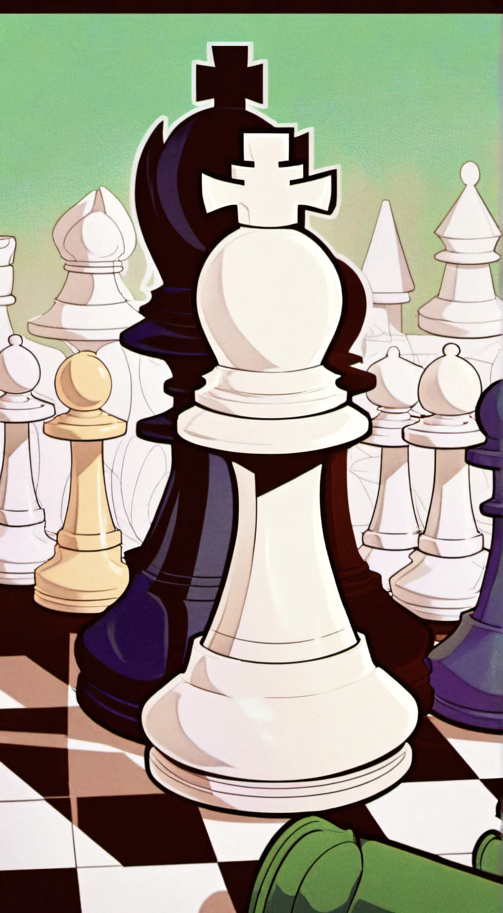 ai character: Brilliant Bishop, background