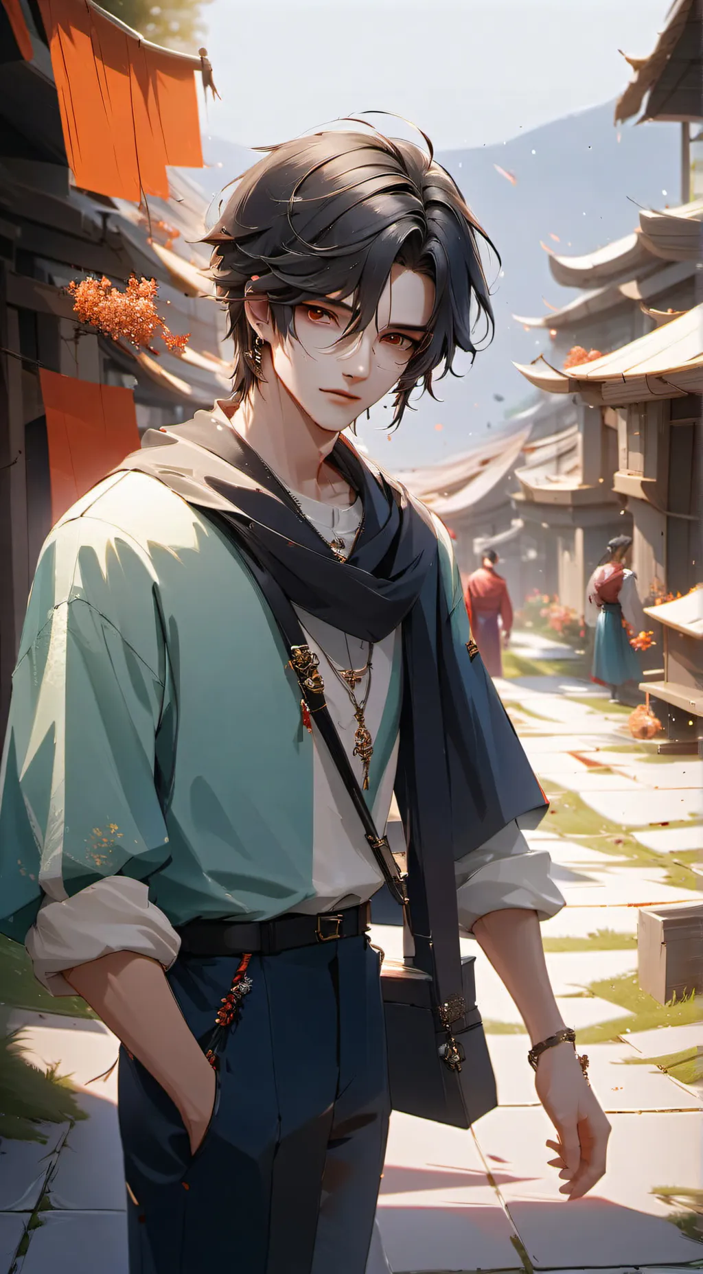 ai character: Zachary  background