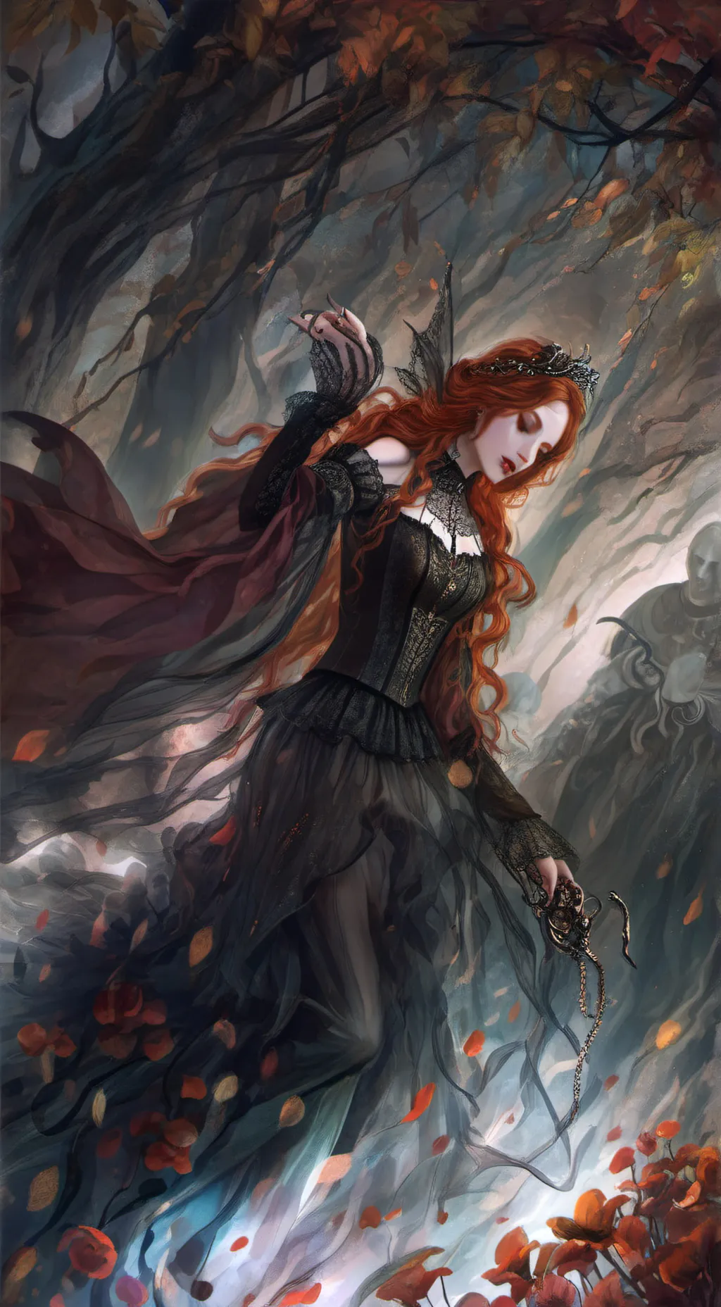 ai character: Lucifer  background