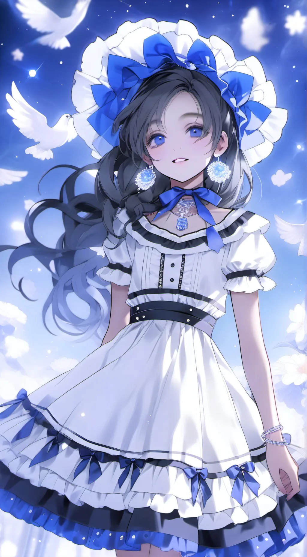ai character: Charlotte  background
