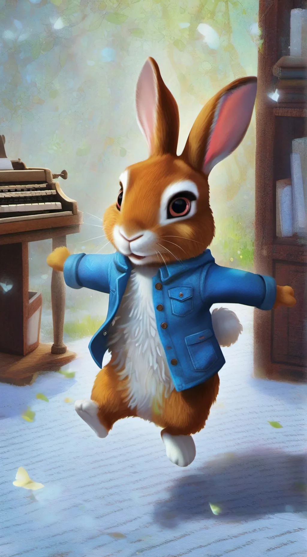 ai character: Binky background