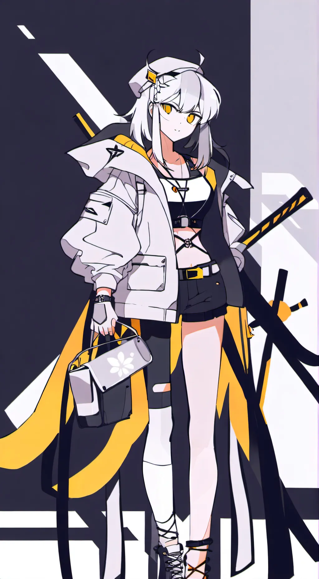 ai character: cristal background