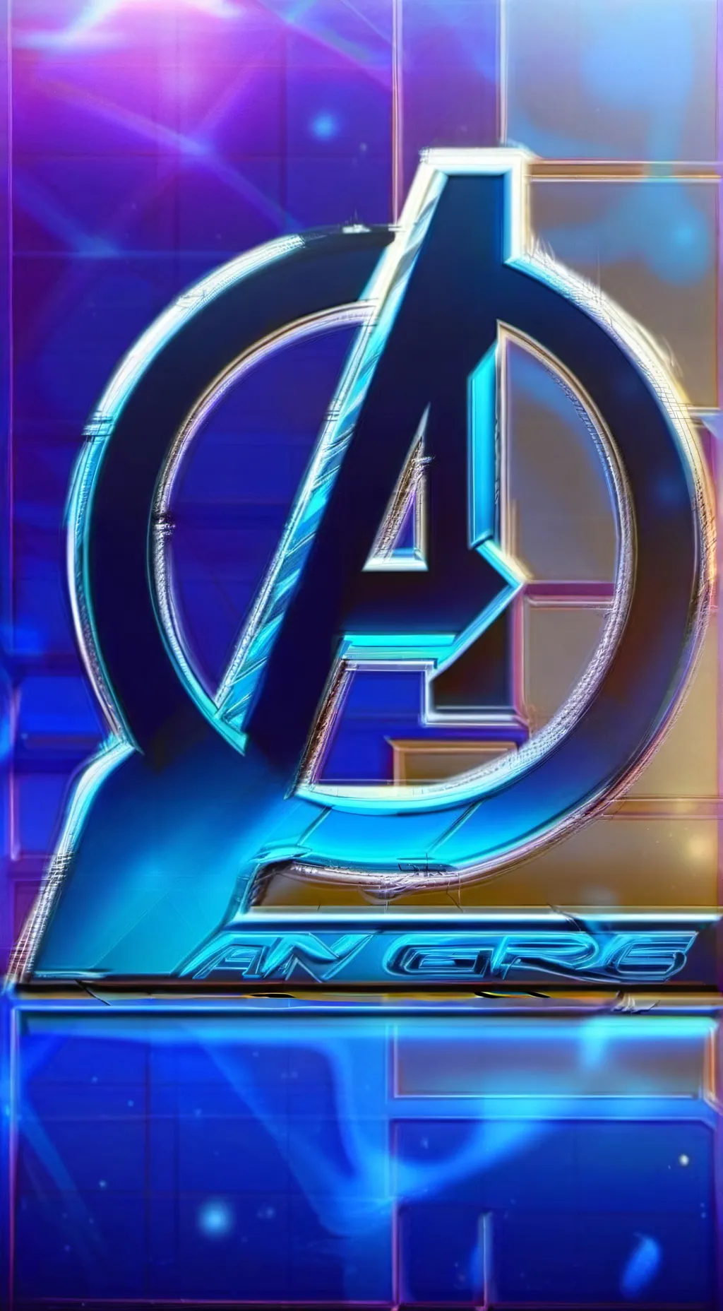 ai character: avengers background