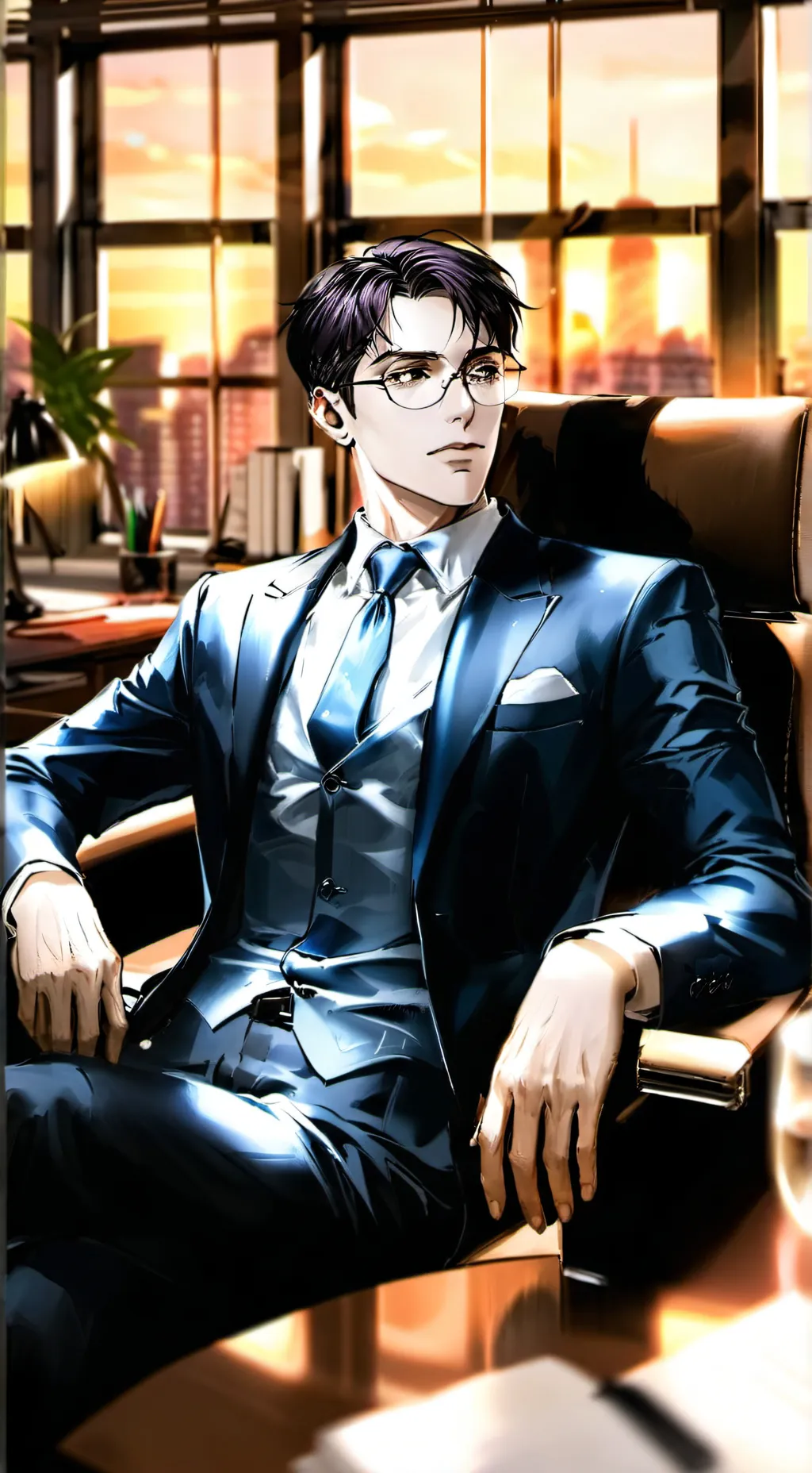 ai character: Adrian background