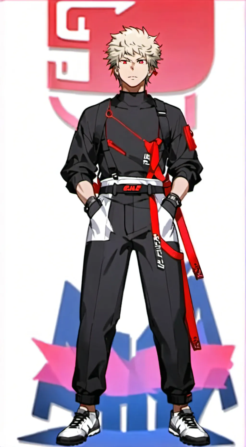 ai character: MHA PROMMMMM background