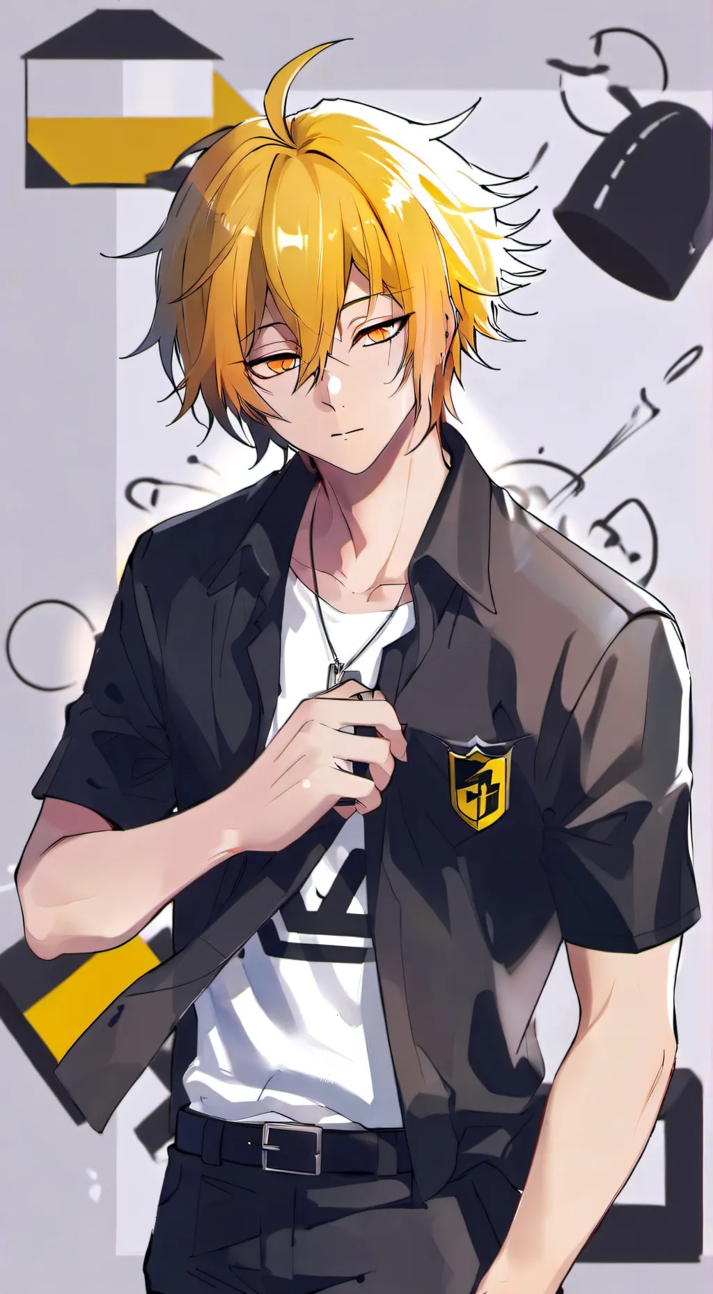 ai character: denki × you background