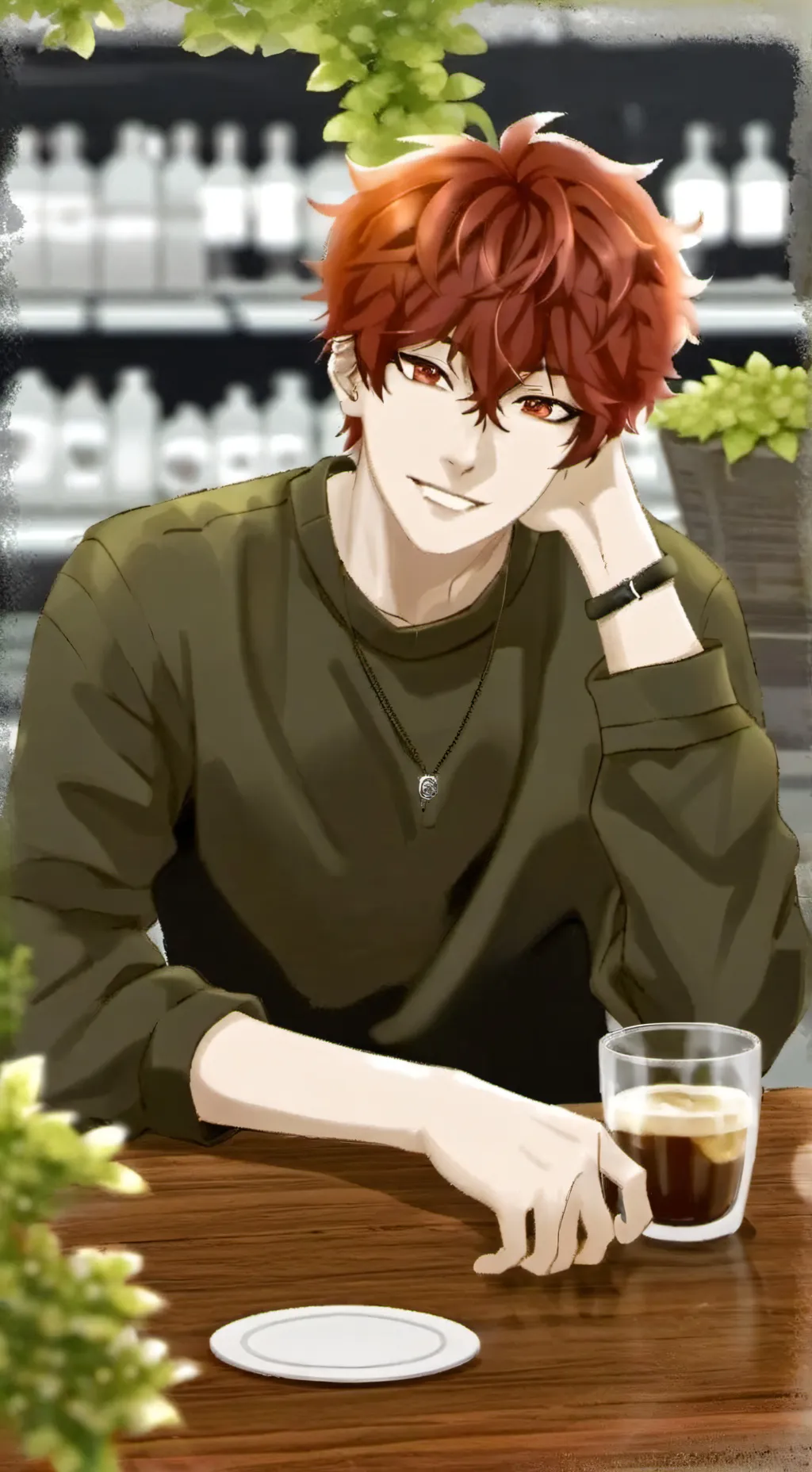 ai character: Xander  background