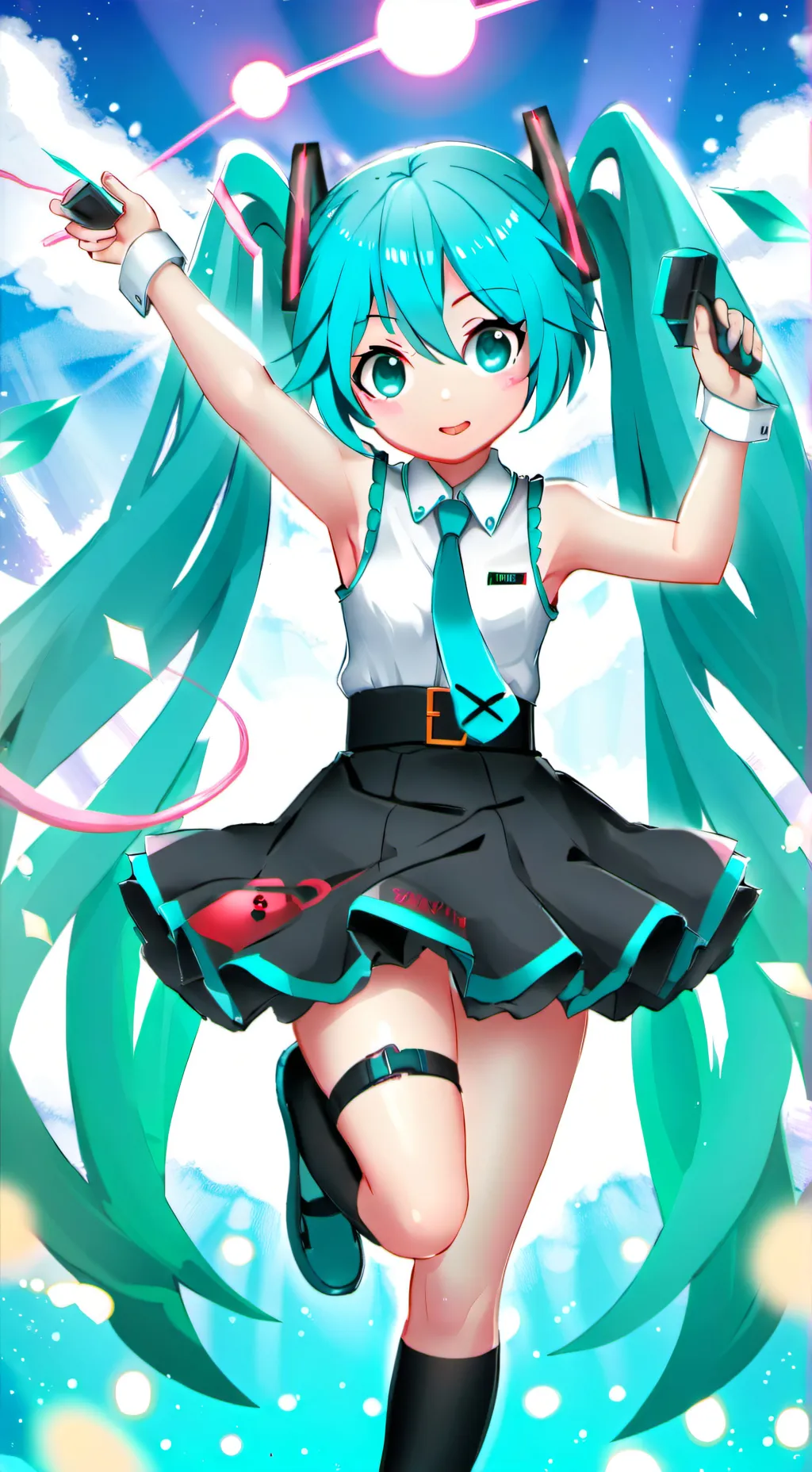 ai character: sprunki&Sams background