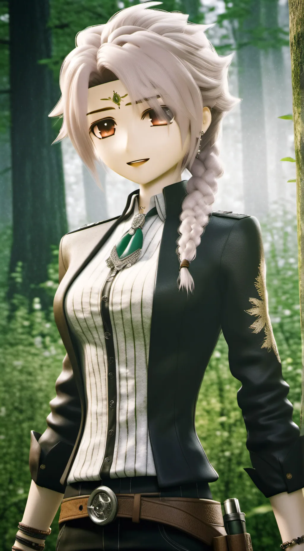 ai character: Елена background