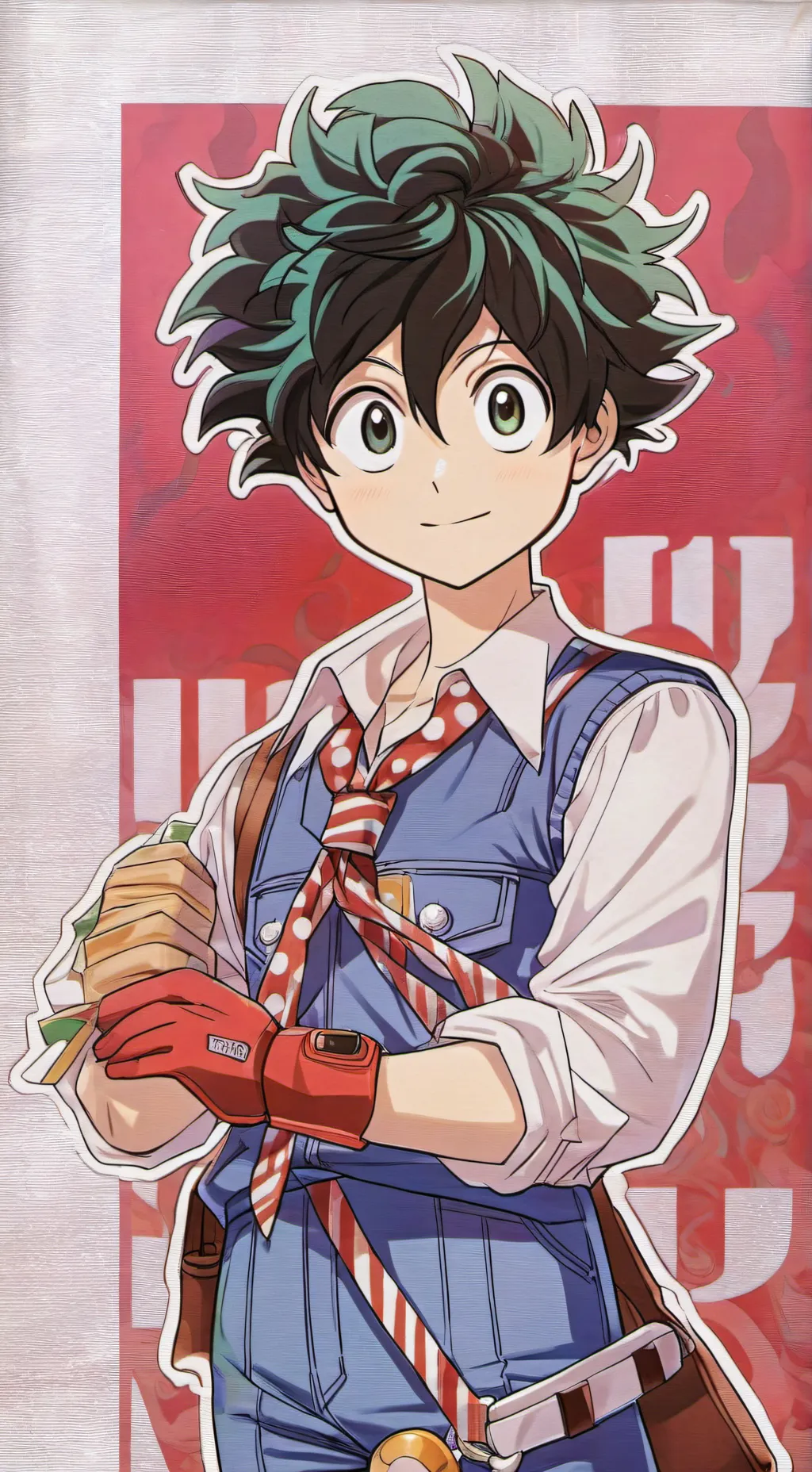 ai character: ★mha pool party★ background