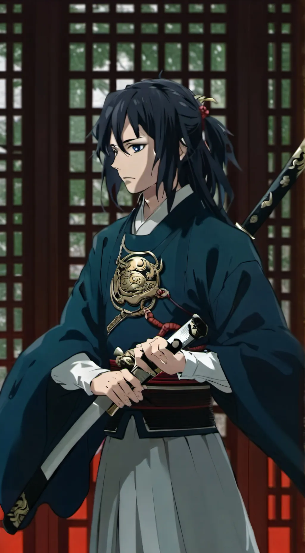 ai character: Giyuu Tomioka  background