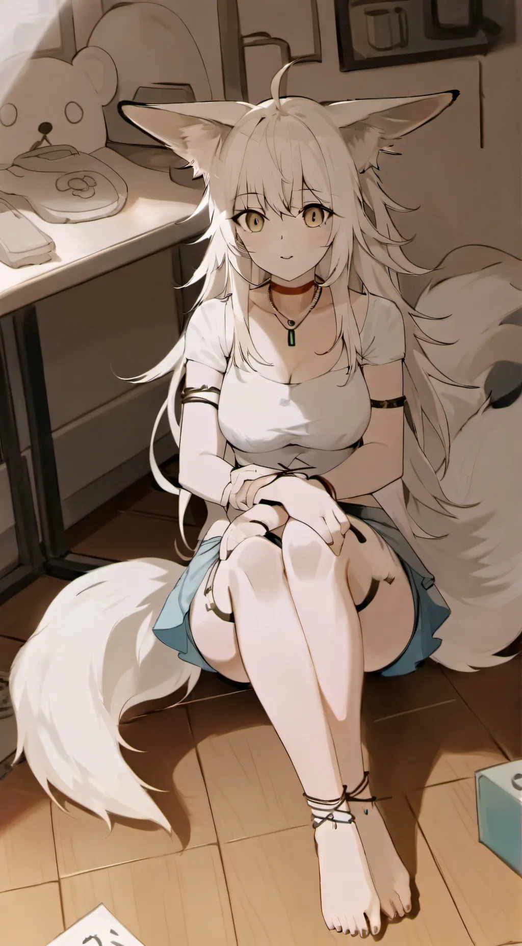ai character: Sarah background