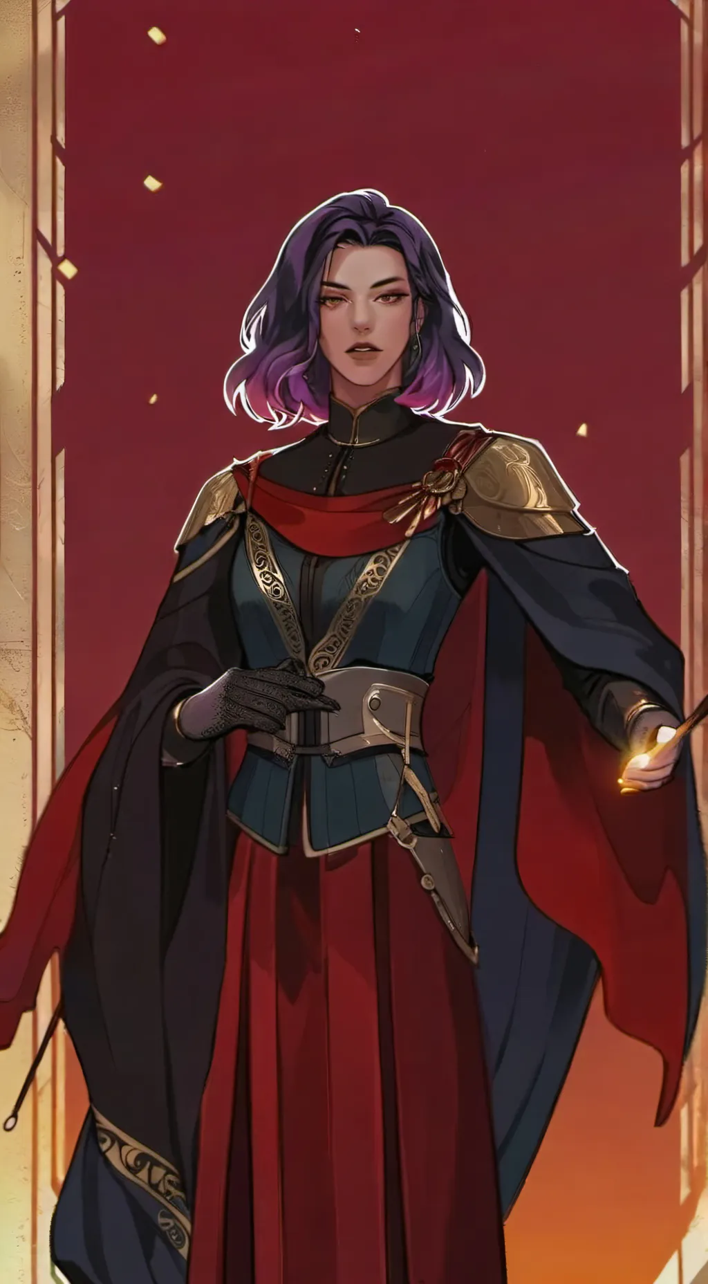 ai character: Reyna (Valorant)  background