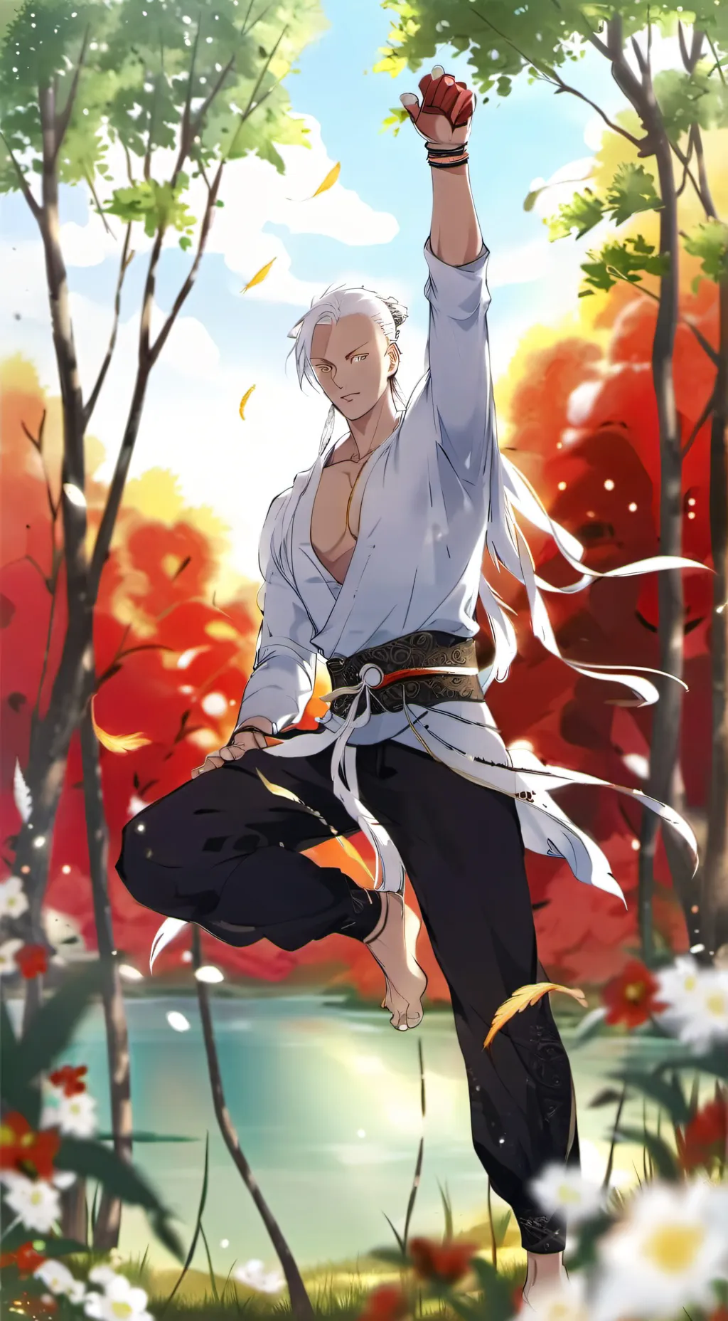 ai character: Heri background
