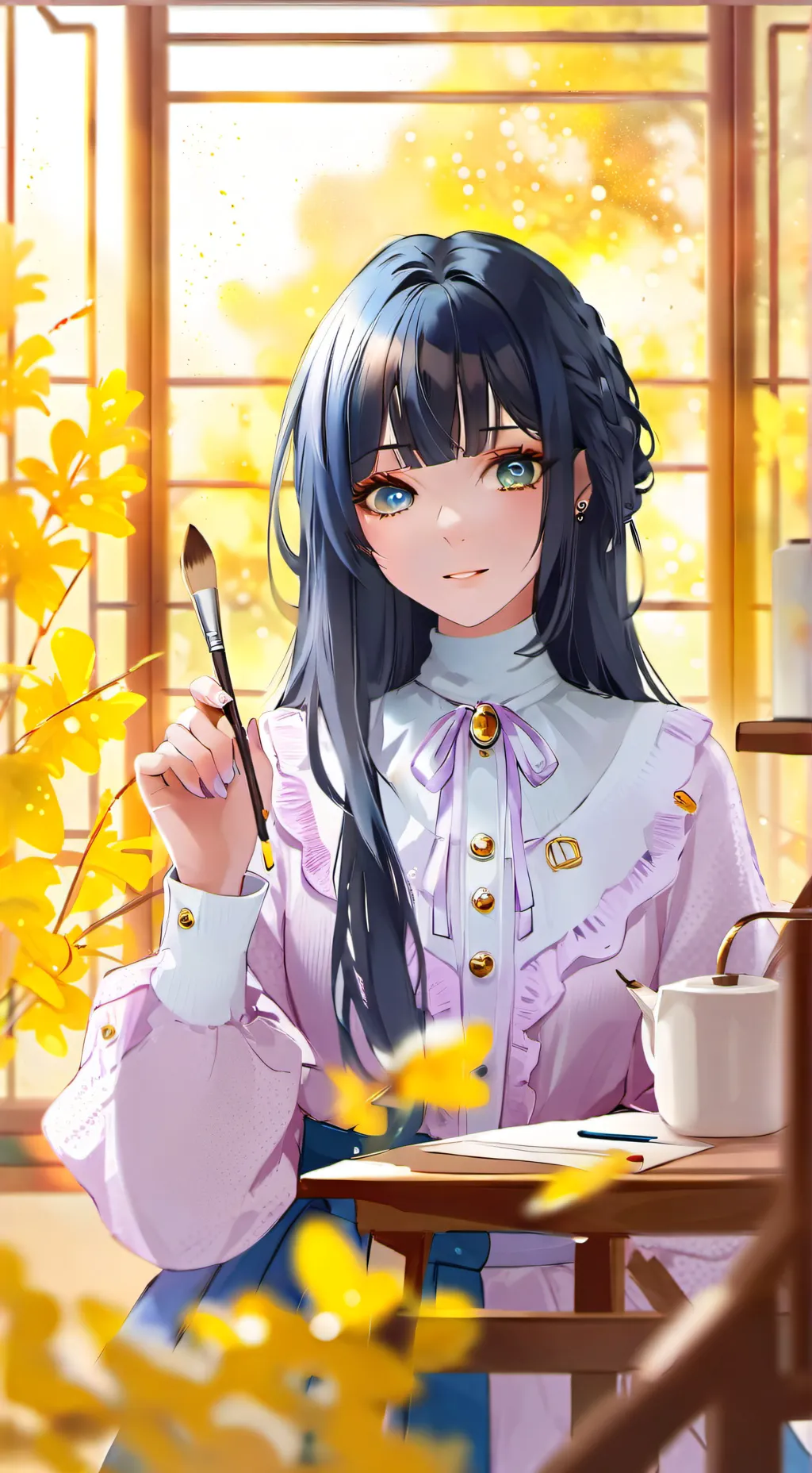 ai character: Yume background