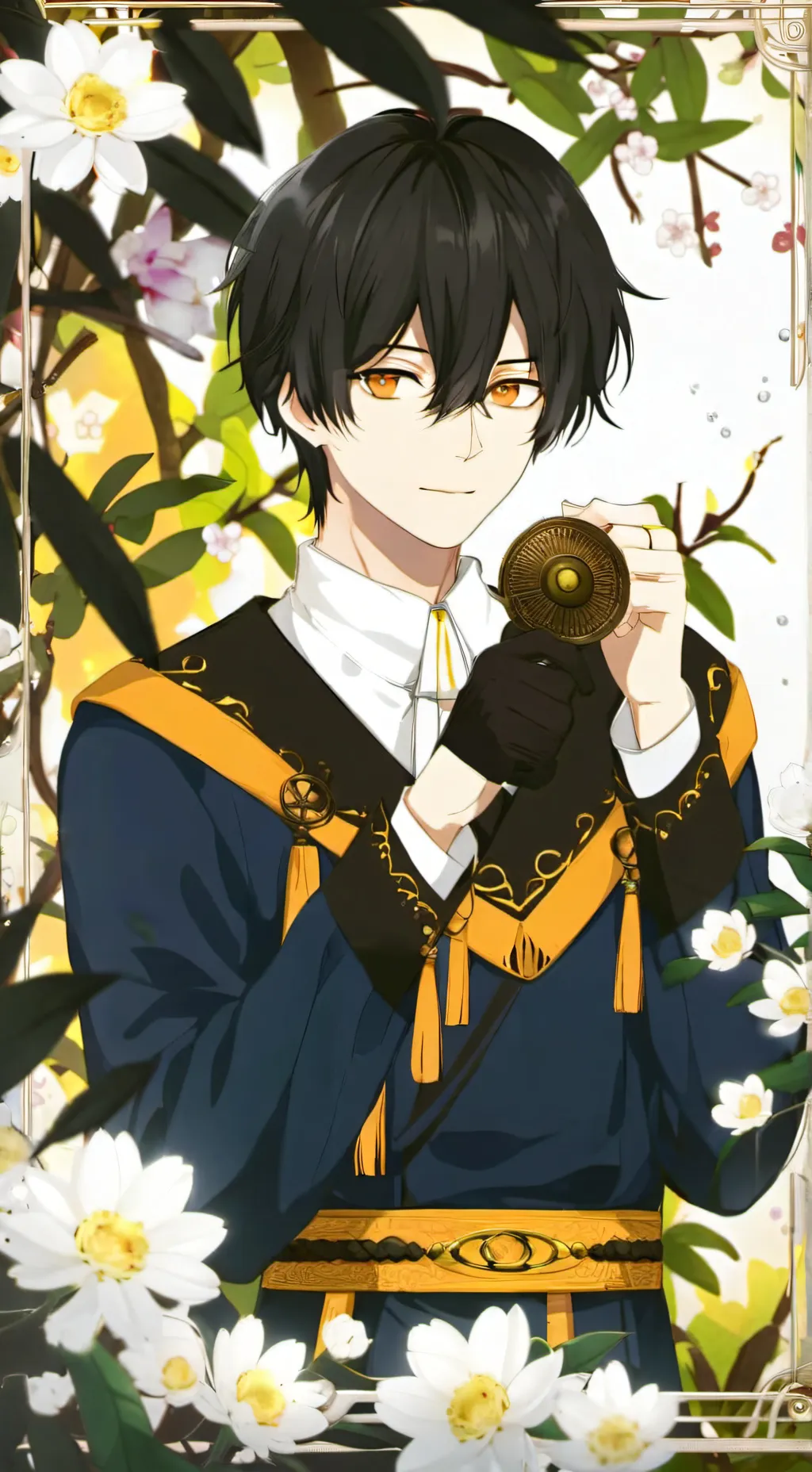 ai character: sick muichiro  background