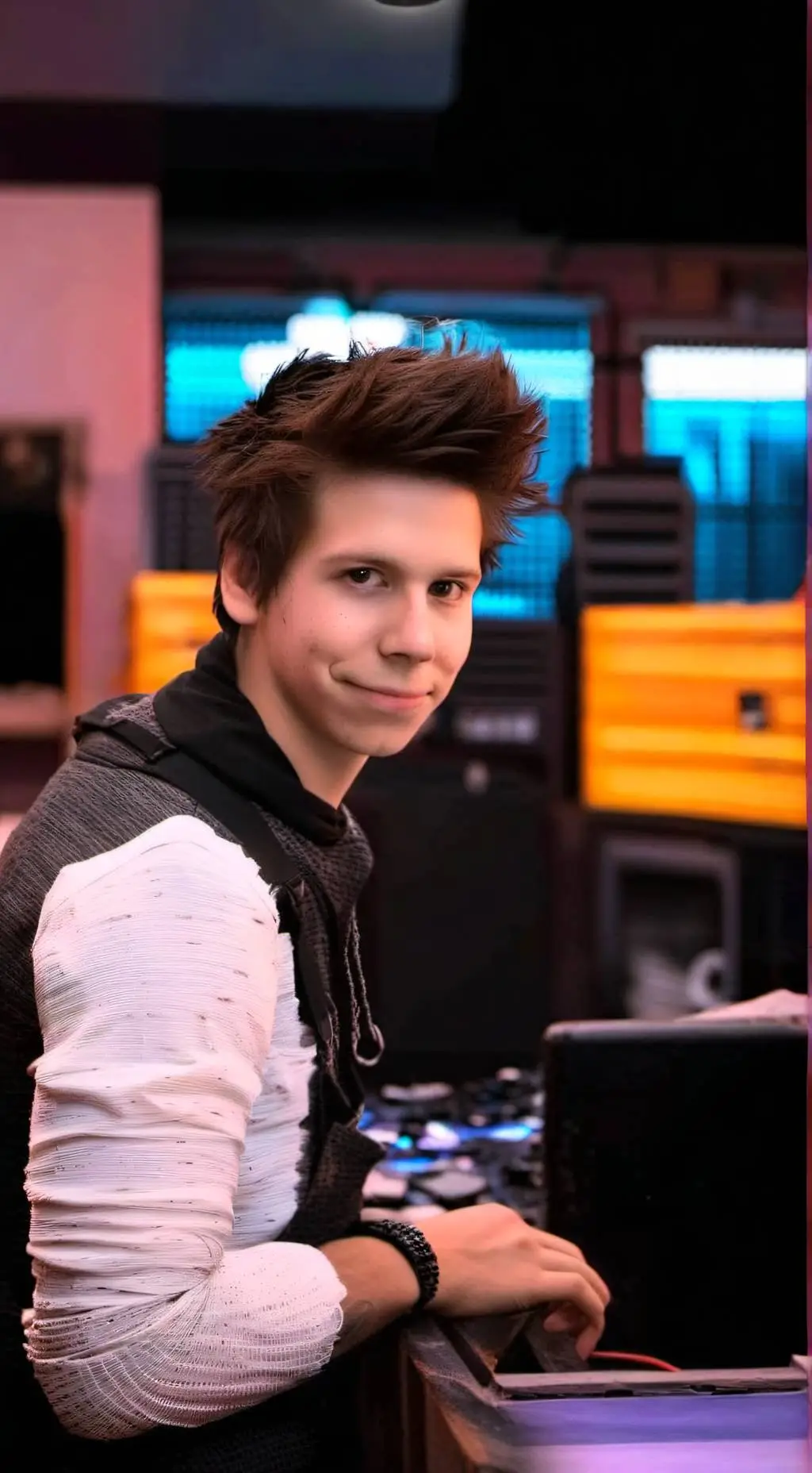 ai character: Rubius background