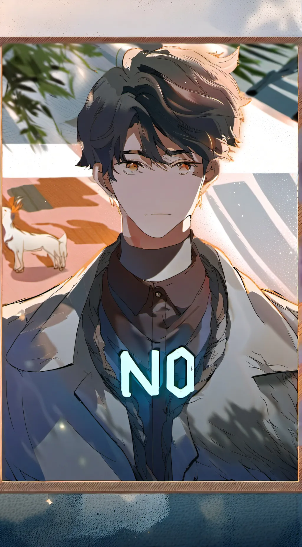 ai character: No background