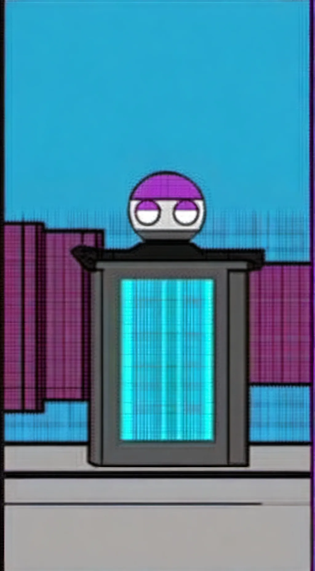 ai character: Md background