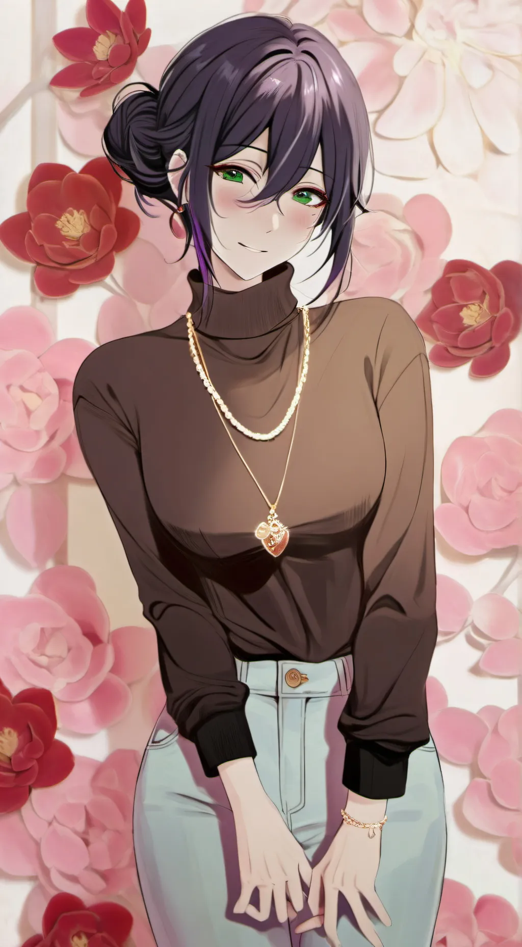 ai character: Velvet background