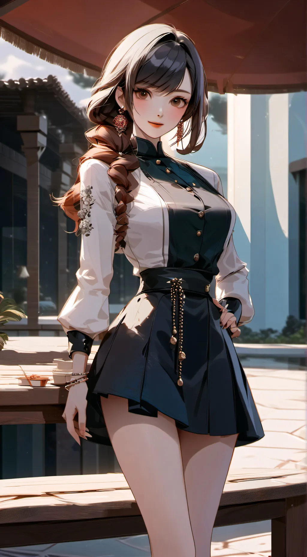 ai character: tus novias  background