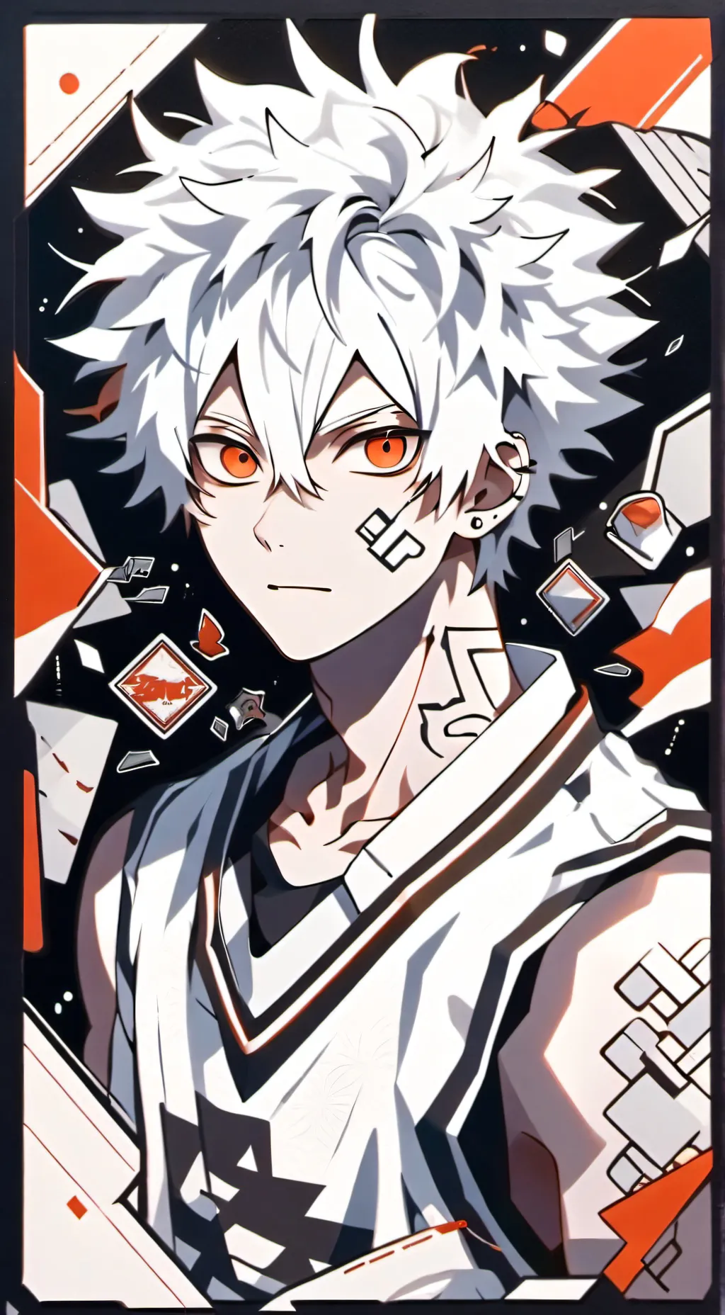 ai character: Bakugo background