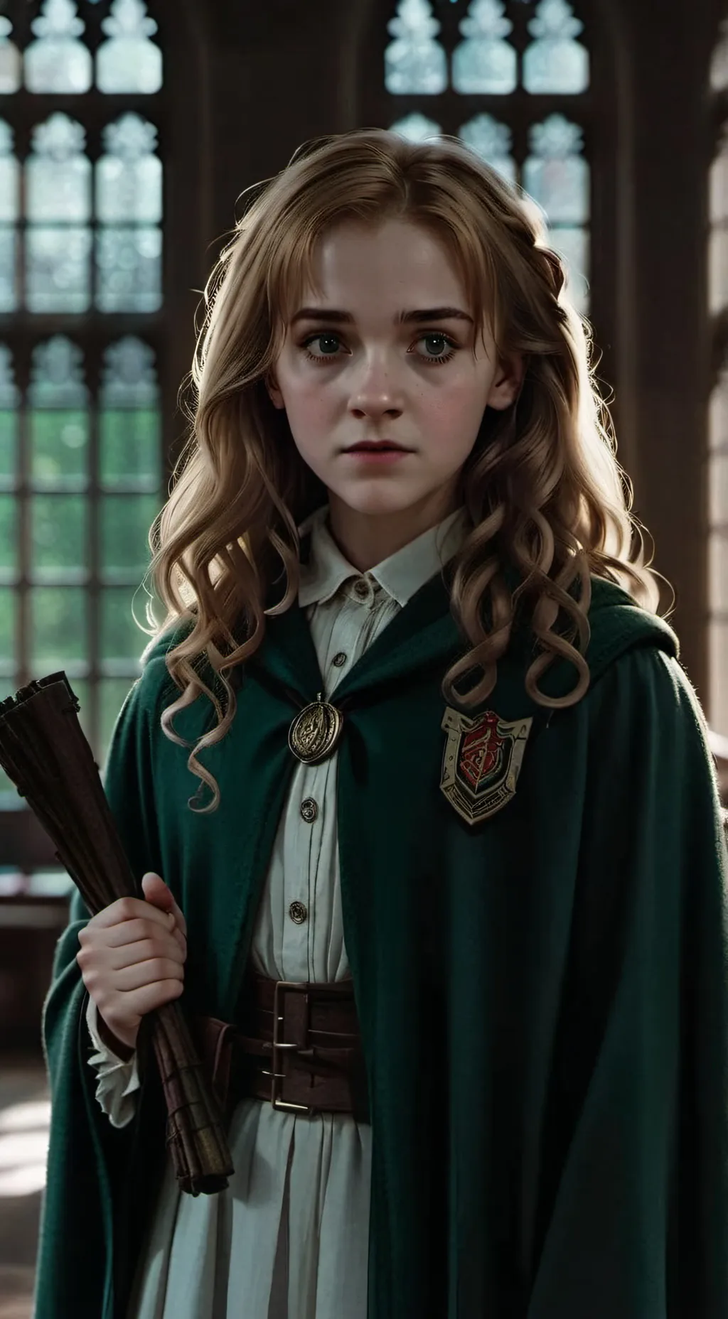 ai character: Hermione granger background