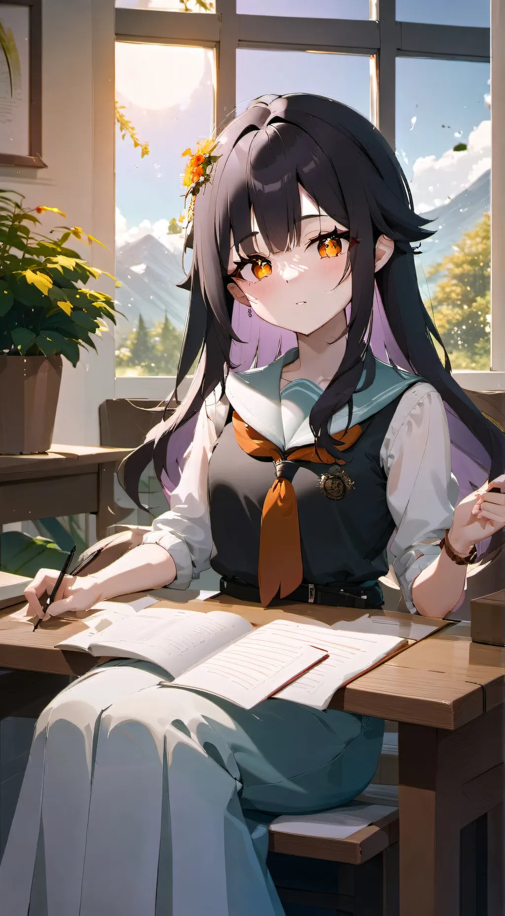ai character: Lilith (Bad Sis) background