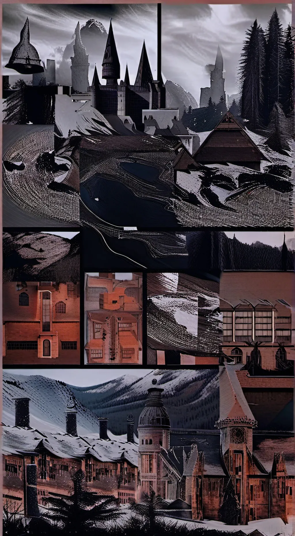 ai character: Hogwarts  background