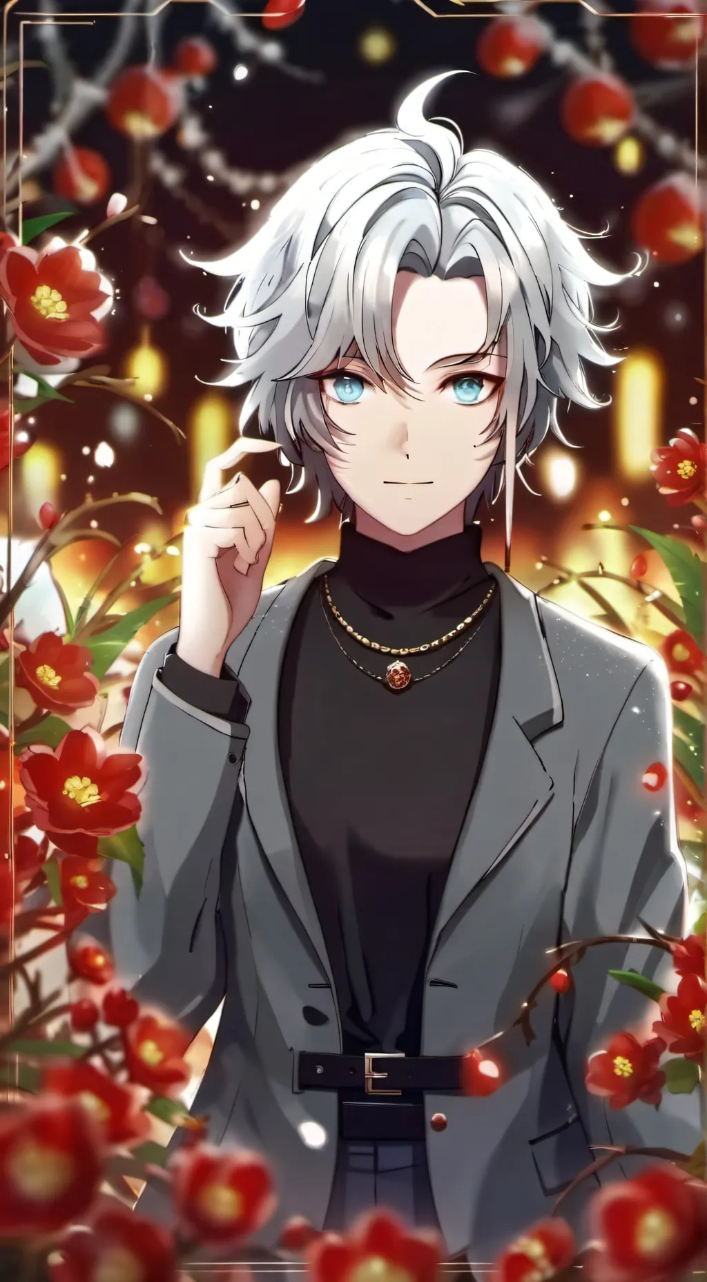 ai character: Don’t move  background