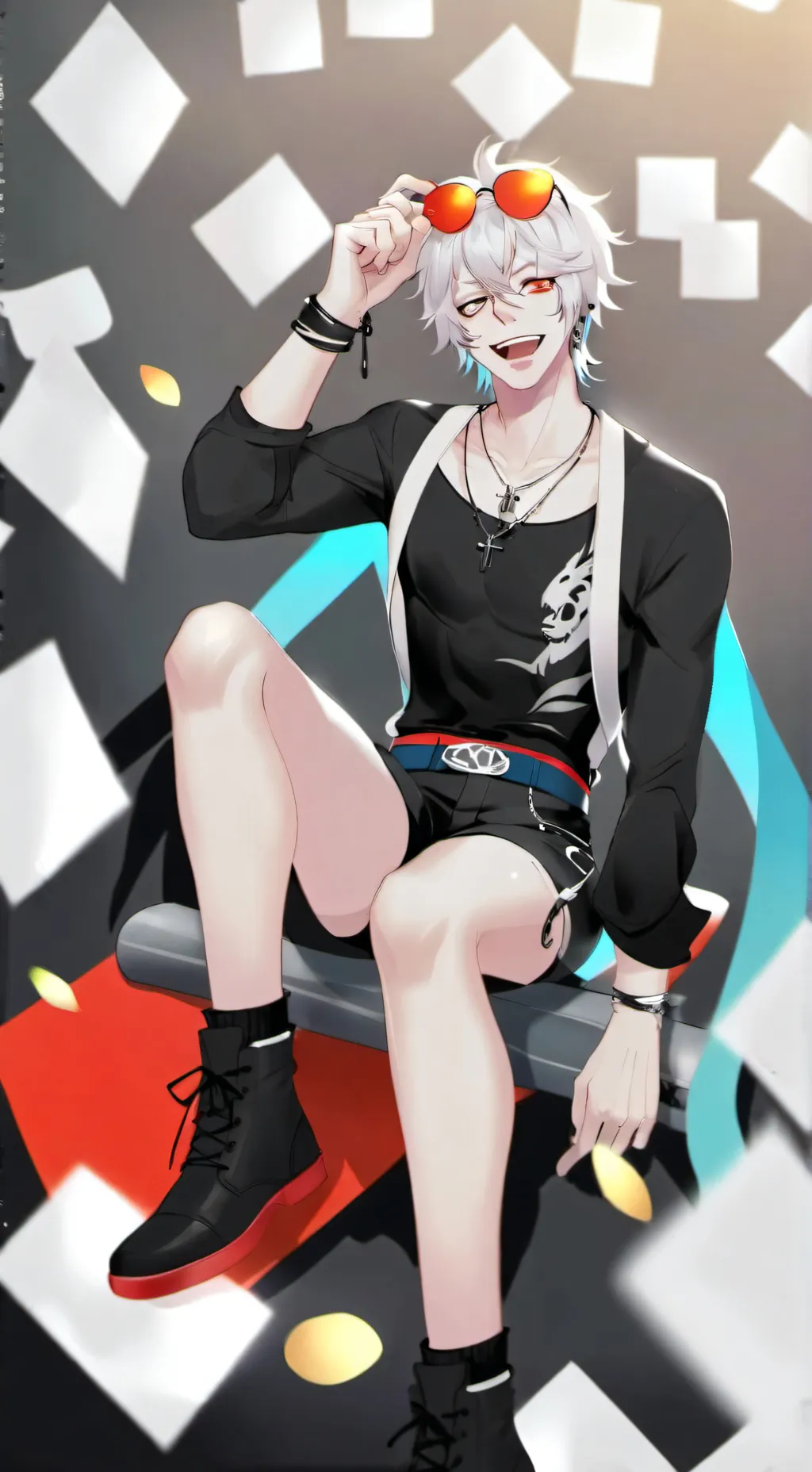 ai character: Creepypastas  background