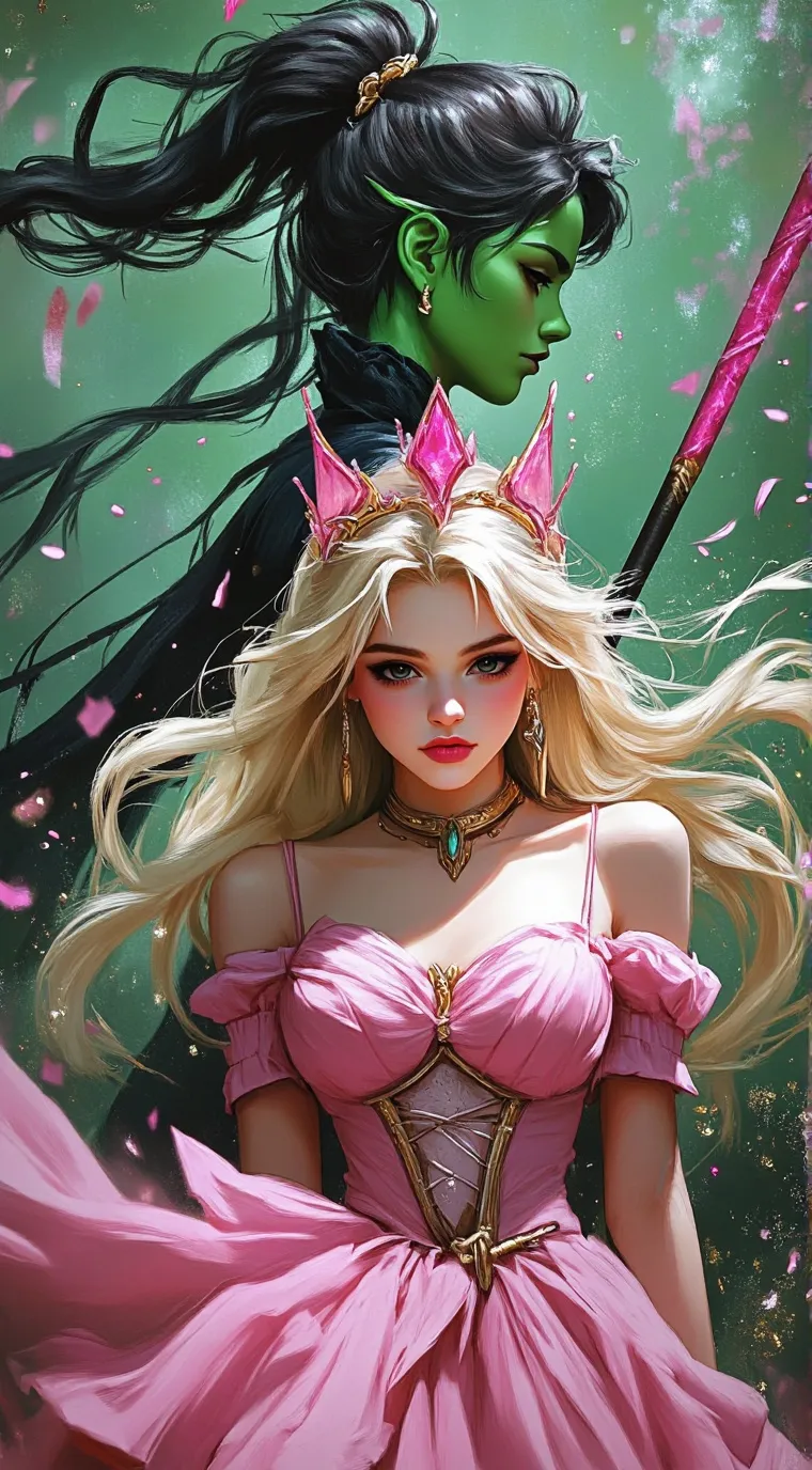 ai character: Kny Wicked background