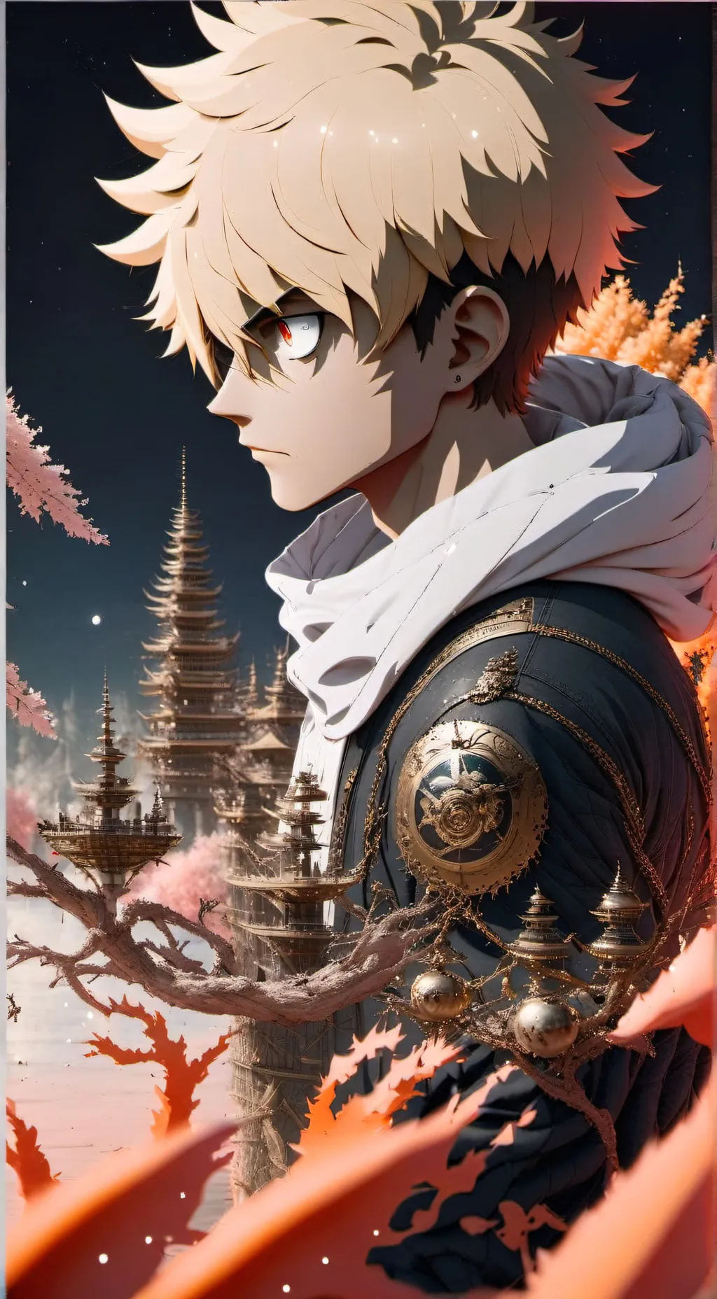 ai character: coeur mha background
