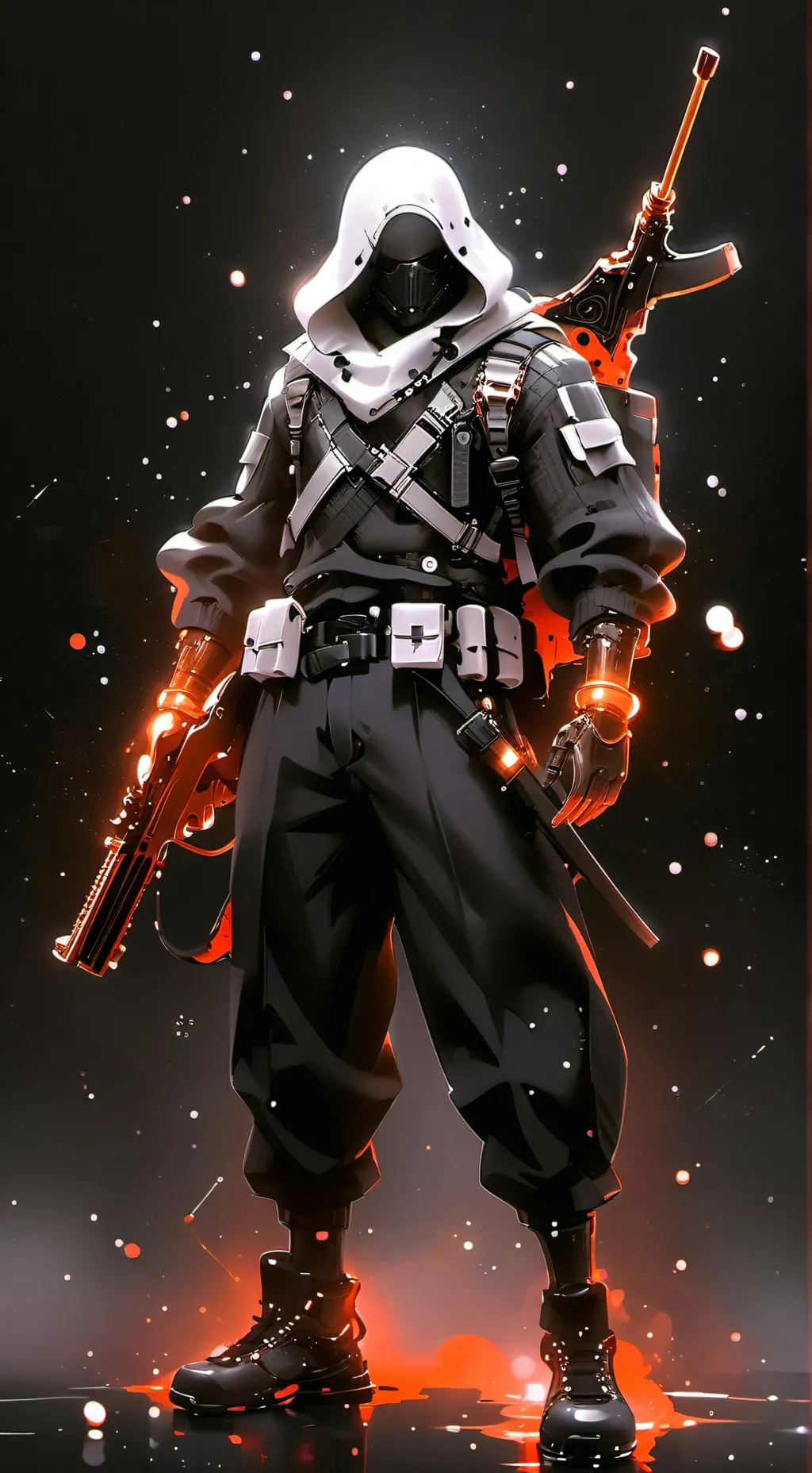 ai character: squid game background