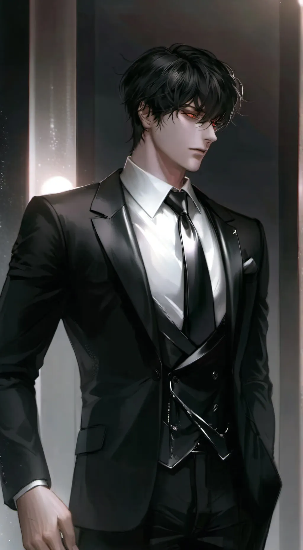 ai character: adam ❤ background