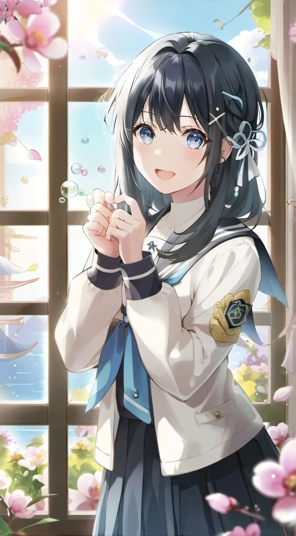 ai character: Amelia star background