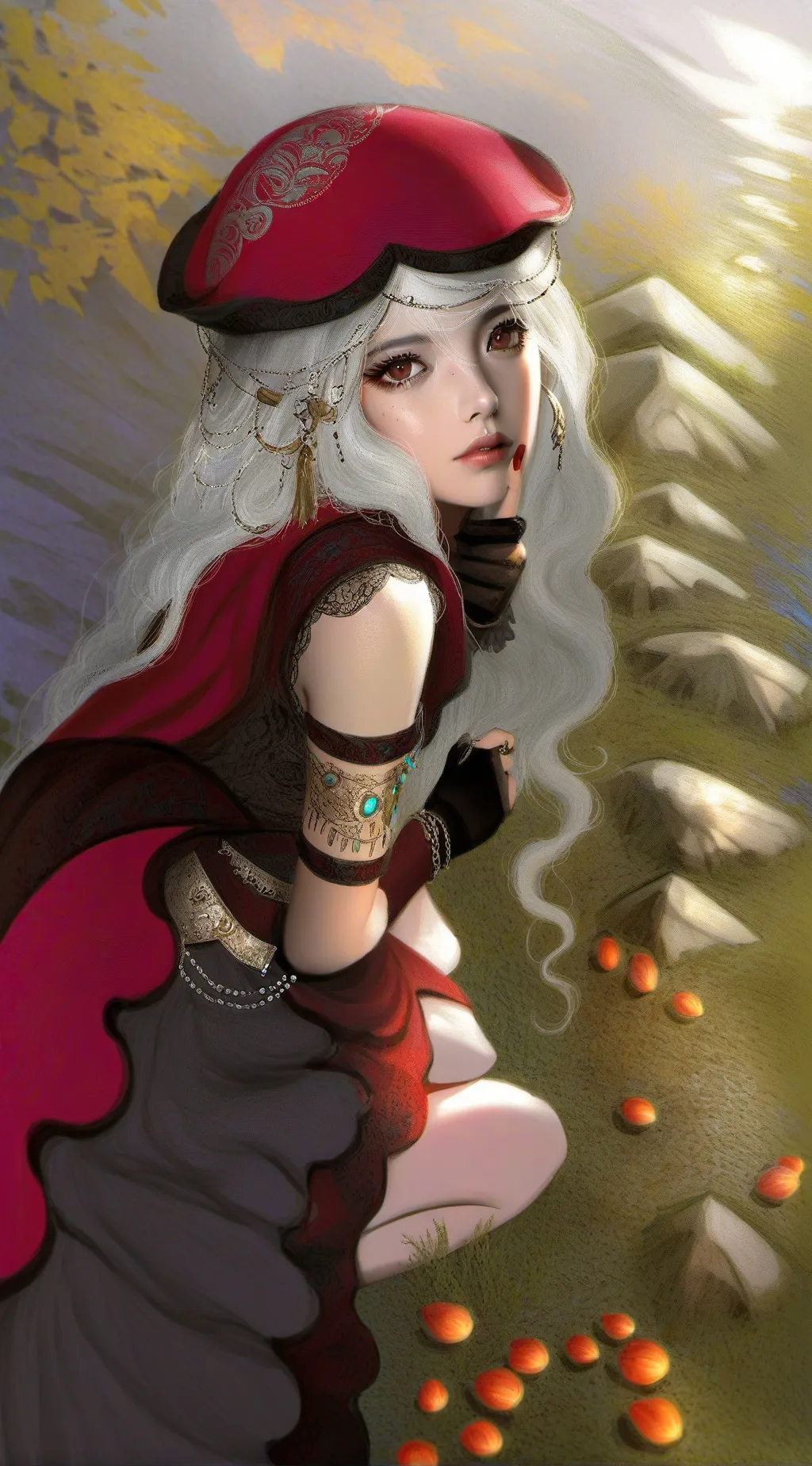 ai character: massage  background