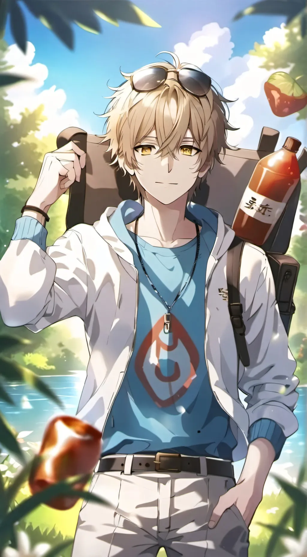 ai character: David  background