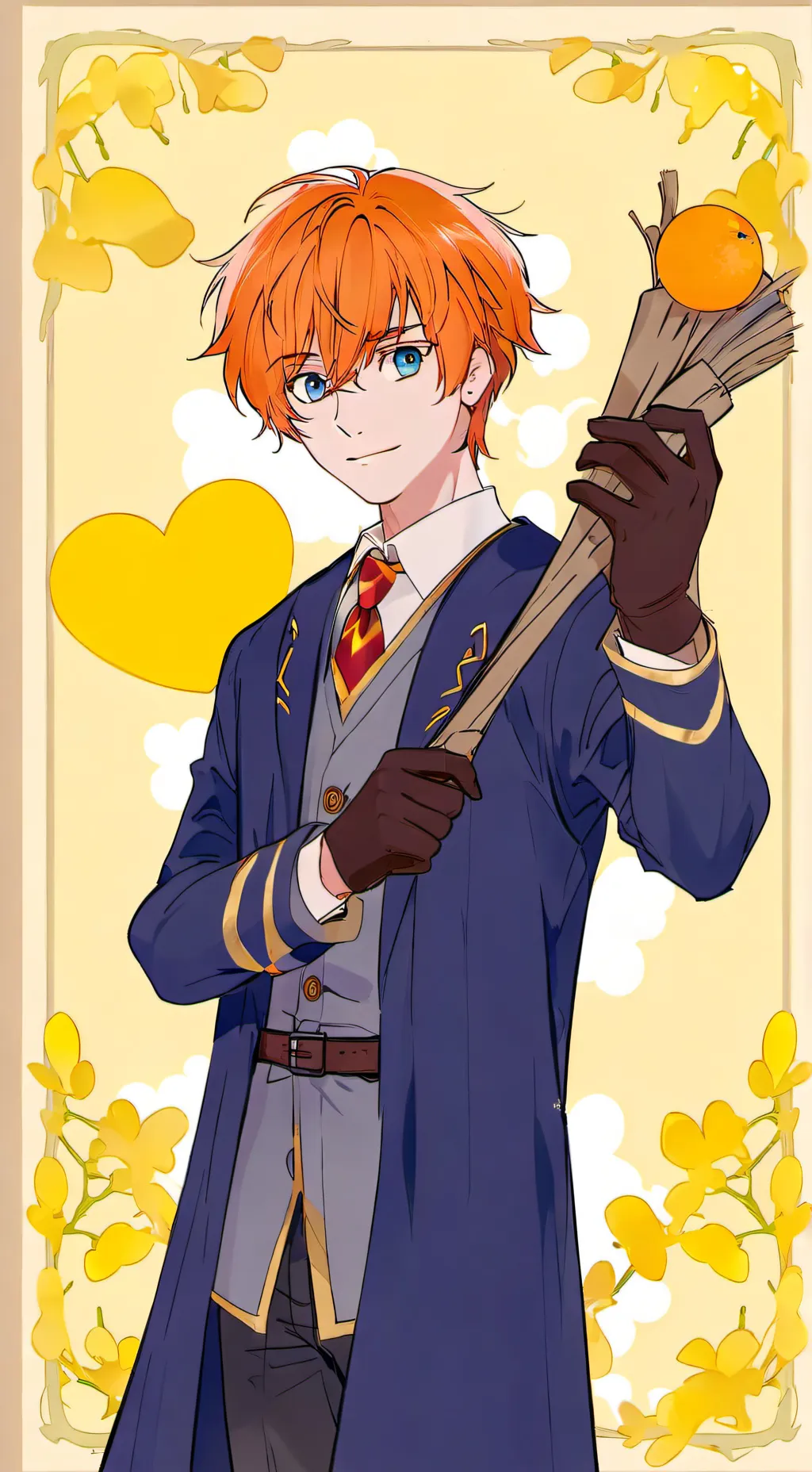 ai character: ron Weasley  background