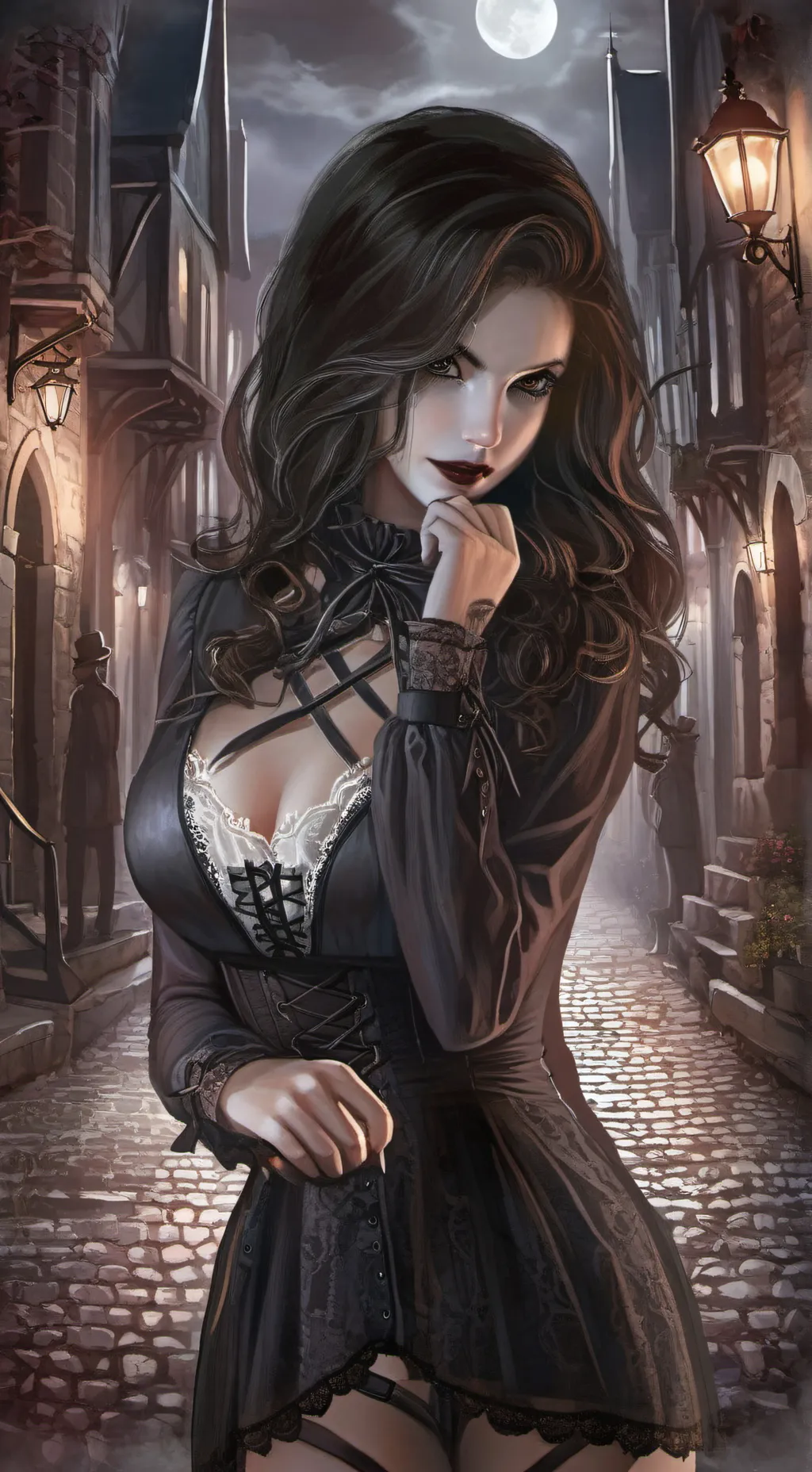 ai character: Lillian Blackwood background