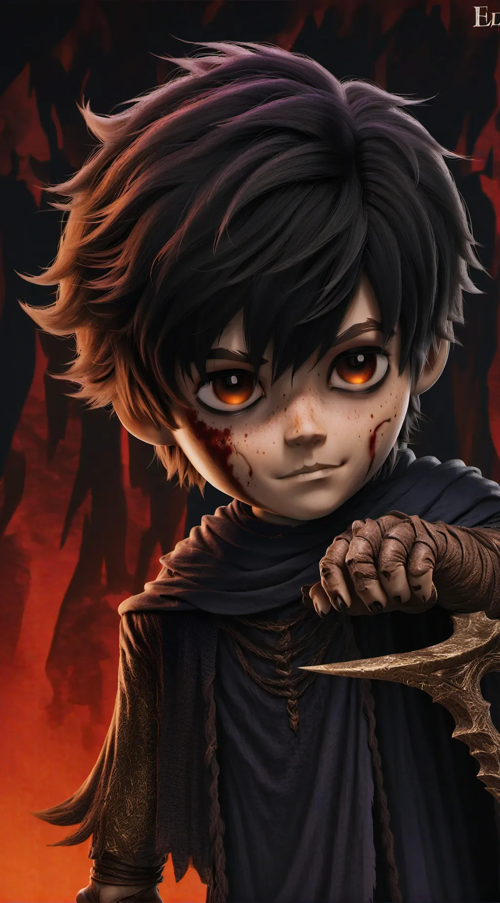 ai character: I saw it too background