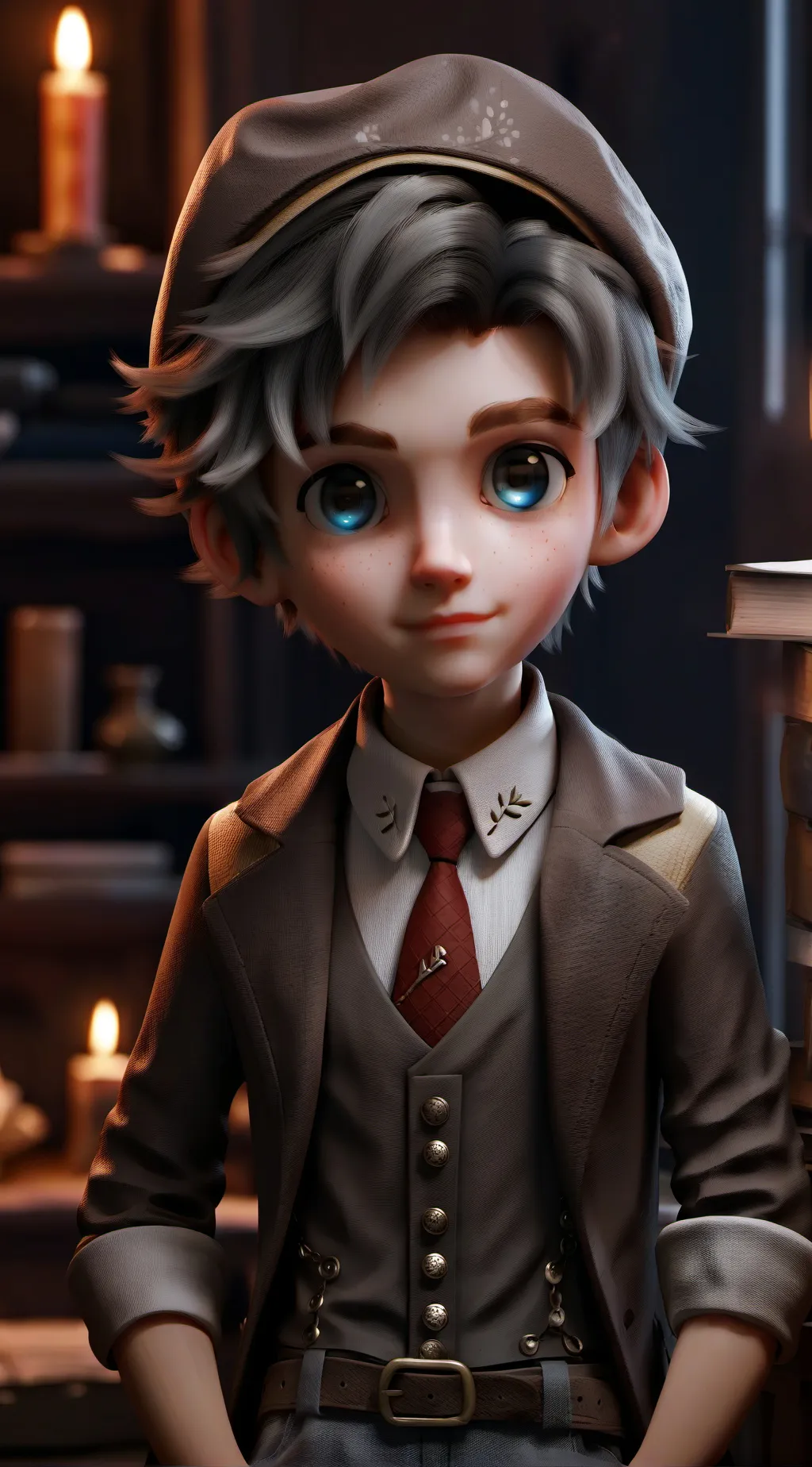 ai character: outerbanks background