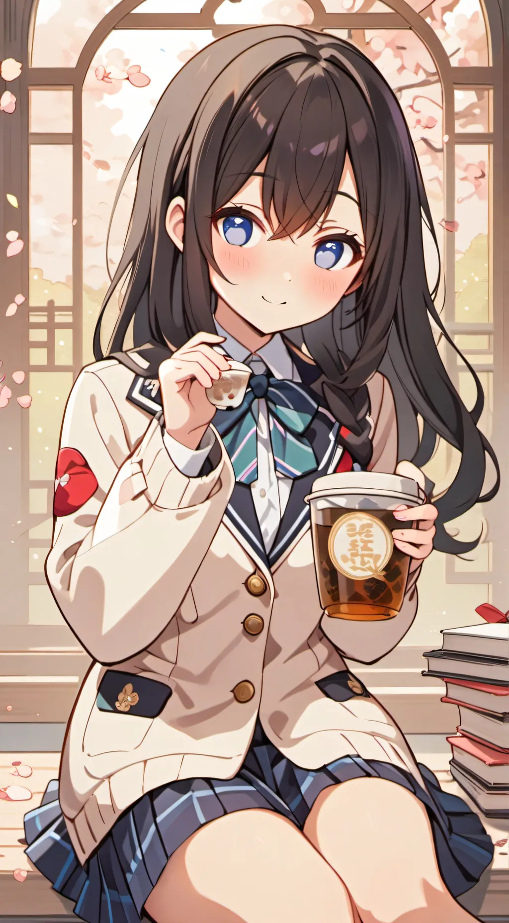 ai character: Misaki background