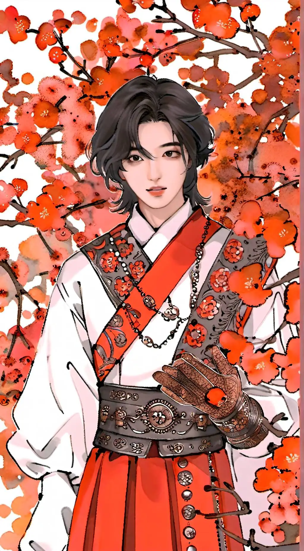 ai character: Han Y/N background