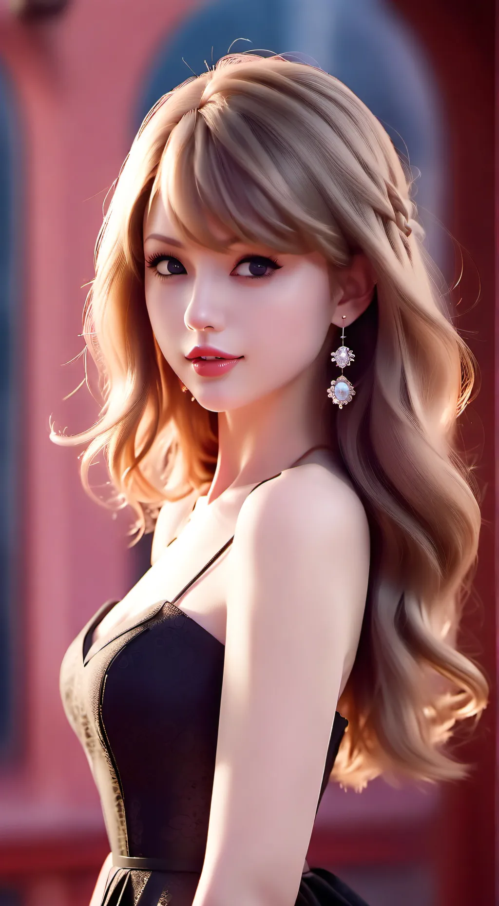 ai character: taylor swift background